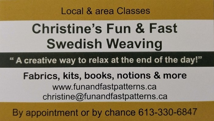 Christine’s Swedish Weaving